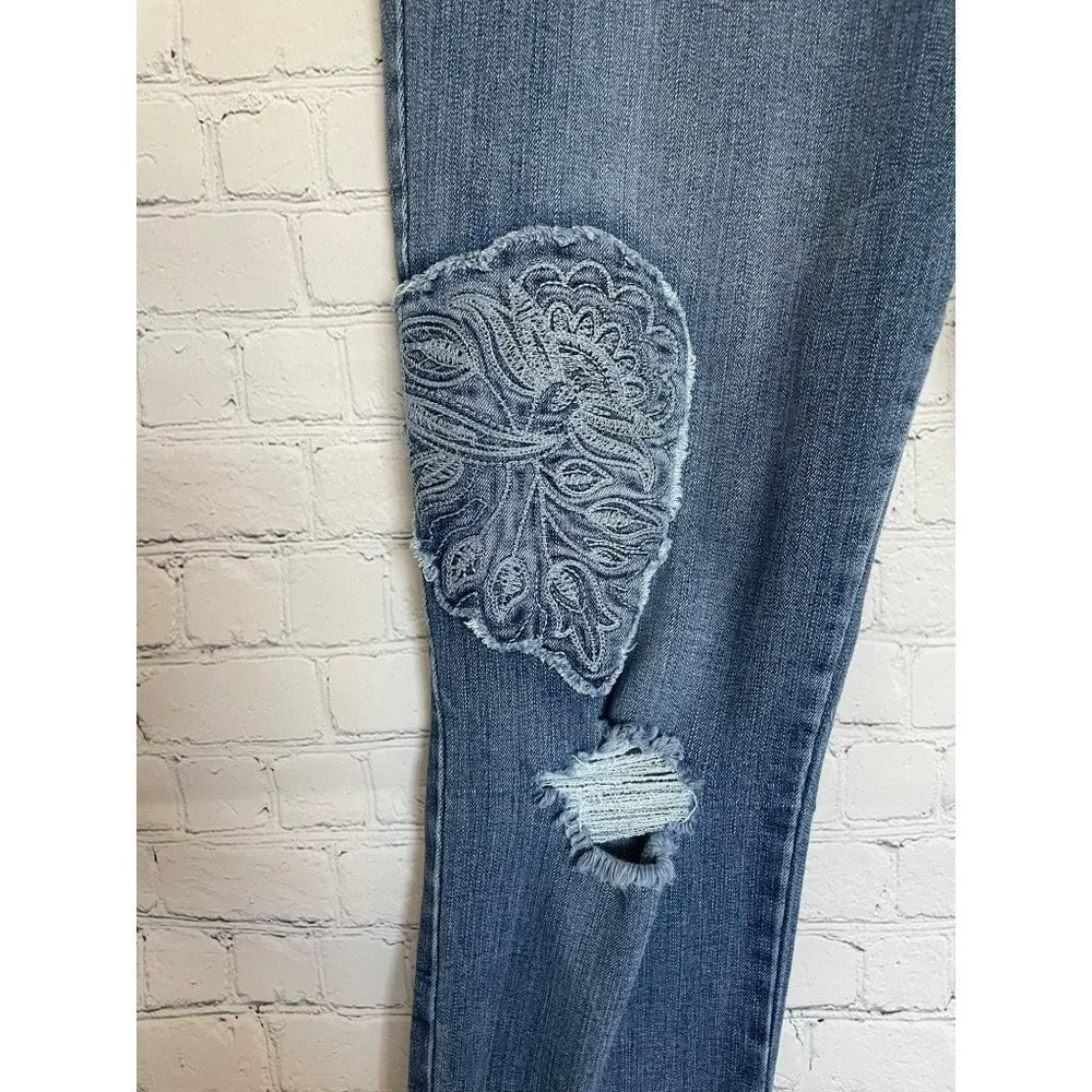 Jessica Simpson Kiss Me Super Skinny Jeans Size 28 - Picture 3 of 6